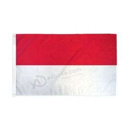 groothandel custom hoge kwaliteit monaco 4x6in stick vlag