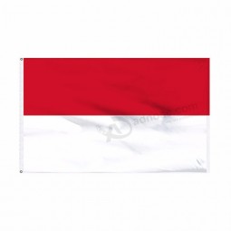 volle monaco Flagge der Druckdekoration 3X5, Feiergewohnheits-Monaco-Flagge