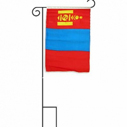 装飾的なモンゴルの庭の旗ポリエステルヤードモンゴルの旗