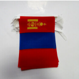 Vlag van Mongolië Vlag van polyester Mongolië string vlag