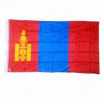 fabricante nacional de la bandera de mongolia del país del poliéster