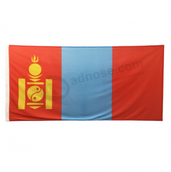 Fornecedor de venda quente da bandeira da bandeira de Mongólia do poliéster