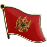 булавка для лацкана - булавки для лацкана женские Мужчины - флаг - упаковка 24 страны Черногории
