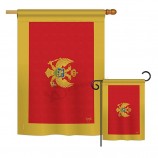 montenegro flags of The world nationality impressions decorative vertical house 28
