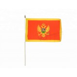 cheap custom montenegro hand waving flags