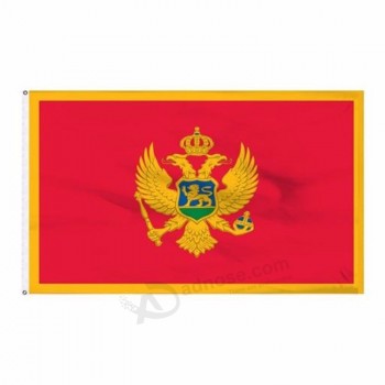 3x5 Fuß beste Standard montenegro Verkaufsflaggen jedes Landes