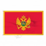 3x5 piedi migliori bandiere montenegro di buona qualità di ogni paese