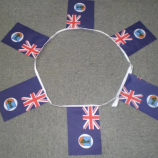 empavesado decorativo mini bandera de cuerda de montserrat