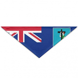 kundenspezifisches Polyester-Dreieck montserrat Flagge