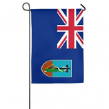 装饰蒙特塞拉特花园标志聚酯蒙特塞拉特院子里的旗帜