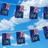 sportevenementen decoratieve montserrat polyester string vlag