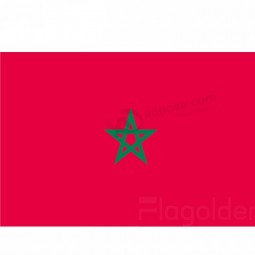 morocco flag national flag with good quality nylon banner