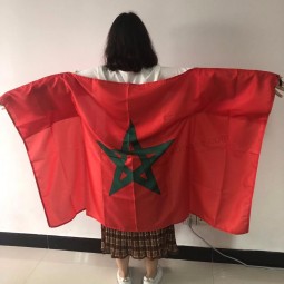 morocco body flag 3' x 5' -moroccan cape FAN flags 90 x 150 cm - banner 3x5 ft