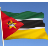 Mozambique bandera nacional del país tela de poliéster bandera de Mozambique
