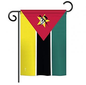 Mozambique bandera nacional del jardín del país Mozambique banner