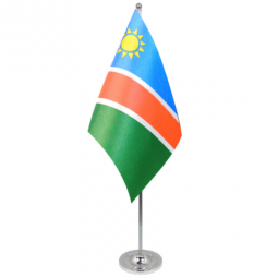 polyester mini office namibia table top flags