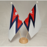 factory direct sale office nepal table top flag