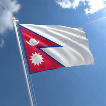 fabricante nacional de la bandera de Nepal del país del poliéster