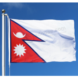 nationalflagge von nepal polyester land nepal flagge
