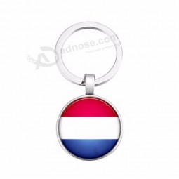 personalized souvenir national country netherlands holland flag soccer team keychain