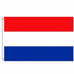 2019 niederlande nationalflagge 3x5 ft 90x150 cm banner 100d polyester benutzerdefinierte flagge metallöse