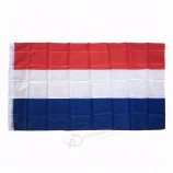 aangepaste polyester rood wit blauwe vlag nederland vlag