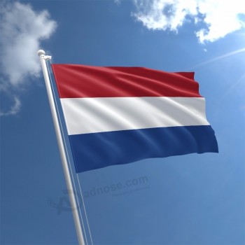 Hete verkopende 3x5ft grote digitale afdrukken banner polyester nederland nationale vlag