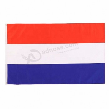 venta al por mayor profesional 3x5ft poliéster holanda bandera holanda bandera