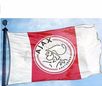 Ajax Amsterdam Flagge Banner 3 x 5 ft Holland Niederlande Fußball Flagge