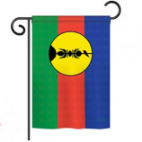 huis tuin decoratieve Nieuw-Caledonië tuin vlag