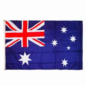 Impresión digital de alta calidad de 3x5 pies y cualquier tamaño de tela de poliéster aborigen Australia nacional Nueva Zelanda bandera