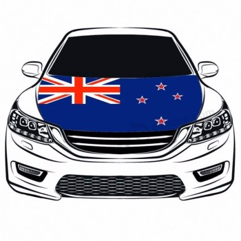 venda por atacado Nova zelândia capa de gancho de carro personalizado bandeira com alta qualidade