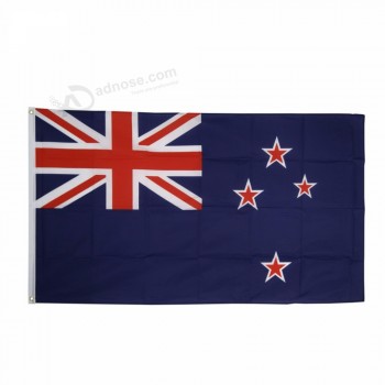 Bandera personalizada de 3x5 pies Bandera de Nueva Zelanda