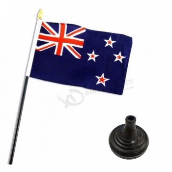 Низкая цена оптом, высокое качество Новая Зеландия настольный флаг