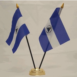 Oficina poliéster nicaragua escritorio nacional mesa bandera