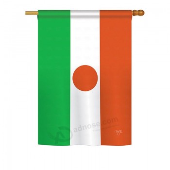 Niger Flaggen der Welt Nationalität Impressionen dekorative vertikale 28 