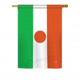 флаги Нигера мира национальности впечатления декоративные вертикальные 28 х 40 