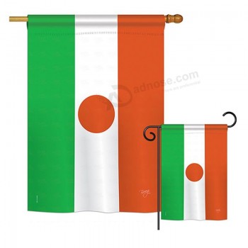 Нигерские флаги мира национальности впечатления декоративный вертикальный дом 28 