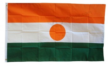 Níger - bandera mundial de poliéster de 3 'x 5'