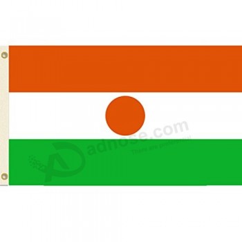 Bandeira de niger 3x5 bandeira do país africano galhardete
