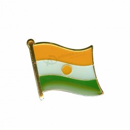 pin de solapa de bandera de país de niger