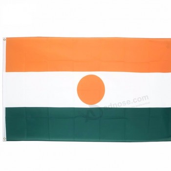 3x5ft nationale vlaggen van polyester niger