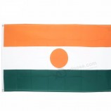 3x5ft nationale vlaggen van polyester niger