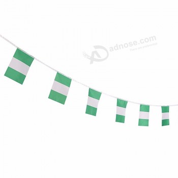 sportevenementen nigeria polyester land string vlag