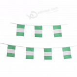 vlag van nigeria bunting custom polyester nigeriaanse string vlag