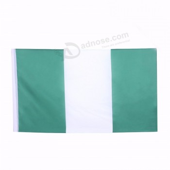 Polyester Nigeria Nationalflagge Banner Großhandel
