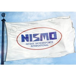 nismo flag banner 3x5 ft japanisch nissan motorsport autorennen vintage weiß