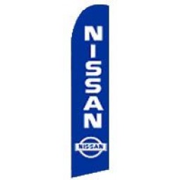 nissan swooper bandera de plumas mosca tejida poliéster casa decorativa