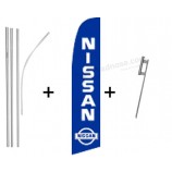 Nissan Super Flag & Pole Kit mit hoher Qualität