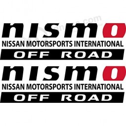 grupo de empresas edwin nissan nismo titan frontier xterra 4x4 Off road window decal | tamaño - 12 